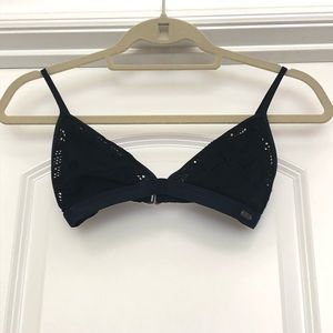 Roxy Mesh Crochet Bikini Top